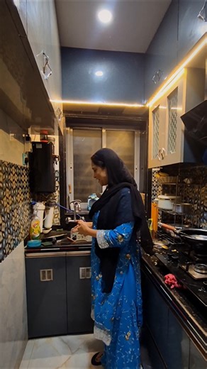 jab jaldi iftar banana ho to kitchen ka haal aisehi ho jata b🥲