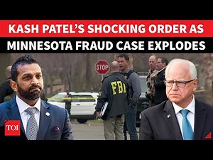 FBI’s Big Action After EXPLOSIVE New Minnesota Fraud Video Emerges; Kash Patel Orders Immediate…
