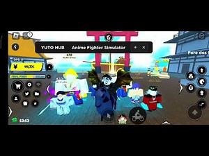NOVO HUB (MUITO ROUBADO) script anime fighters