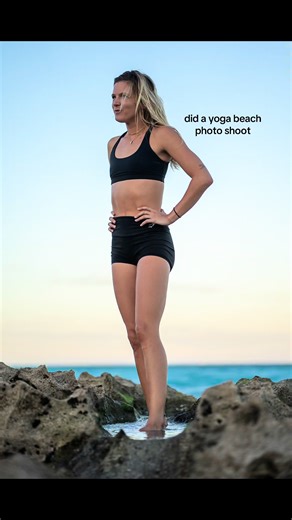 Yoga Beach Photoshoot with Michael O'Malley