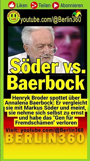 #HenrykBroder #Annalena #Baerbock #satire #embarrassment #highheels #söder #embarrassment-#gene #...