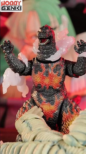 🦖Burning Godzilla: Godzilla Action Figure Quick Unboxing🌋
