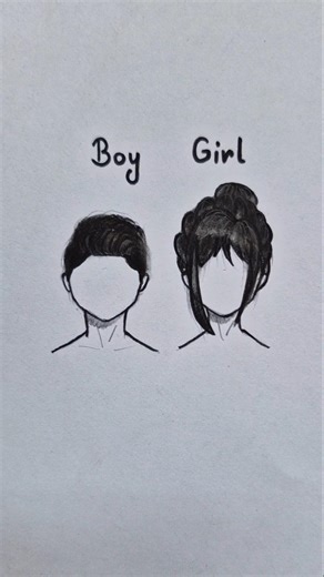 Boys Hair Tutorial #drawing #art #tutorial #howtodraw #shorts