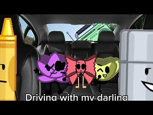 Driving with my darling||Meme||Object Overload||Crayon x Lighter||Ft. Lotus and their friends