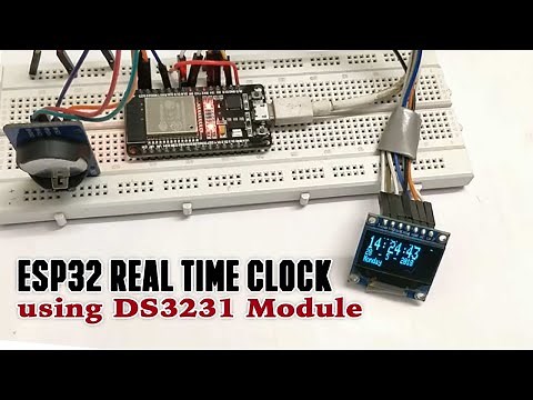 ESP32 Real Time Clock using DS3231 Module
