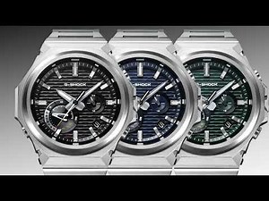 Casio G-Shock GST-B1000D Series Debuts with Stainless Steel Design and Solar Power