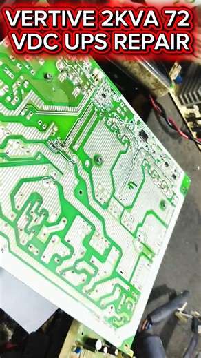 VERTIVE 2KVA 72 VDC UPS REPAIR ||#short #viral