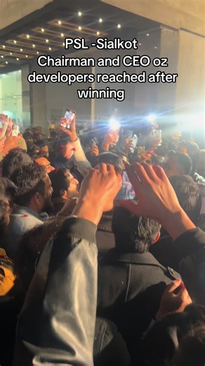 Oz Developers' Chairman Celebrates PSL Victory in Sialkot