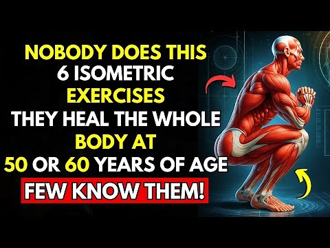 6 Isometric Exercises You NEED to Strengthen Your Whole Body – Do Them at Home!