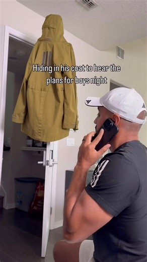 #1 Live Fitness Coach for Women on Instagram: "Hiding in that jacket I got him for Christmas. Where we going babe?"