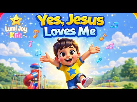 Yes, Jesus Loves Me 🙏 | Christian Kids Worship Song for Toddlers & Preschool