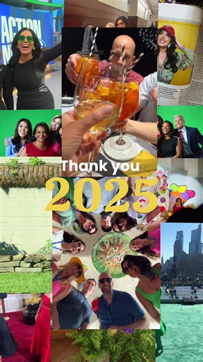 Thank you, 2025! It was whirlwind, but we had a lot of laughs, a lot of fun and we leave you with a lot of love in our hearts.