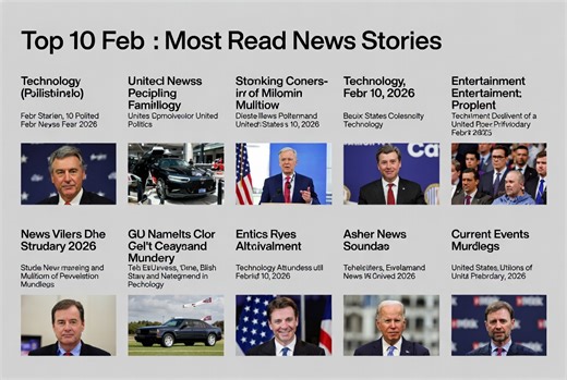 Top 10 Most Read US News Stories: February 10, 2026