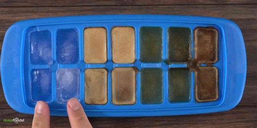 The ice cube burger experiment was surprising