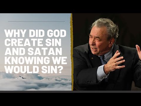 Dr. R.C. Sproul answers the question "Why did GOD create sin and Satan knowing we would sin"?