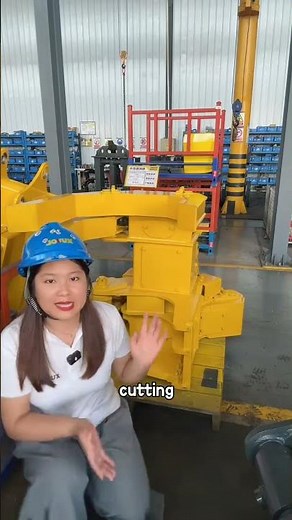 Tree shear for cutting tree #excavatorattachment