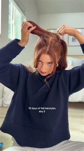 half up pigtails with bows ✨🎀 #fallhairstyle #hairtutorial #howtohair #easyhairstyles #hairinspo