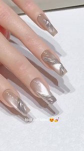 Nail idea 😍💅 #nailart #nailinspo #nails #nailtutorial #nailinspo #nails | Limegirl Nails