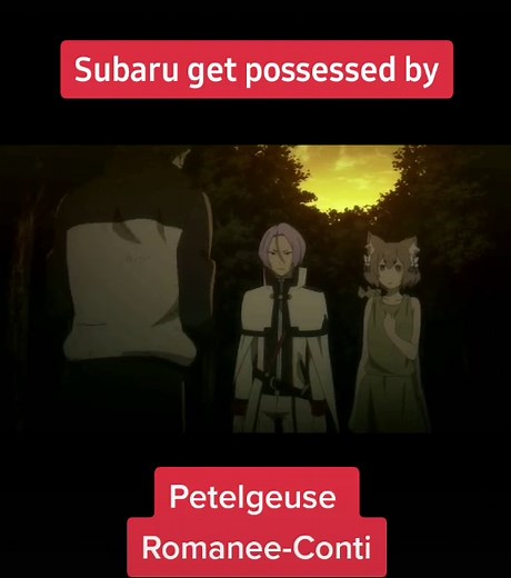 Re:Zero Subaru's Epic Moment | Petelgeuse Romanee-Conti Possession