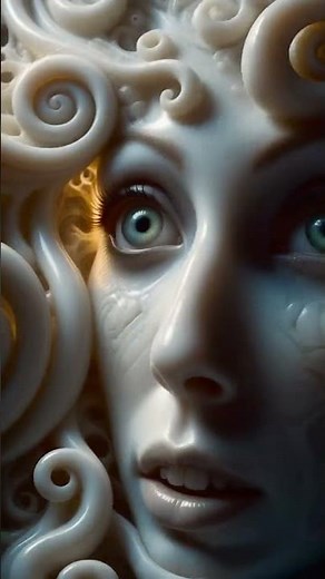 Anxiety, Psychedelic Art, Ai Animation AV 104 (short)