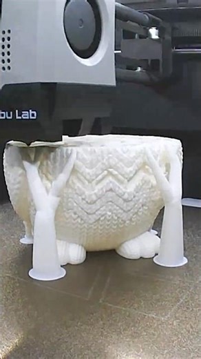 Cute Knitted Owl! 🦉🧶 3D Printed Decor #3dprint #shorts