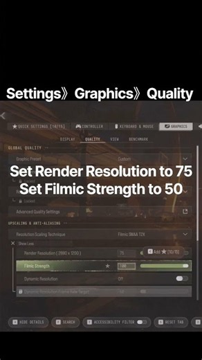 Fix Grainy MW4 Graphics on PC (2 settings)