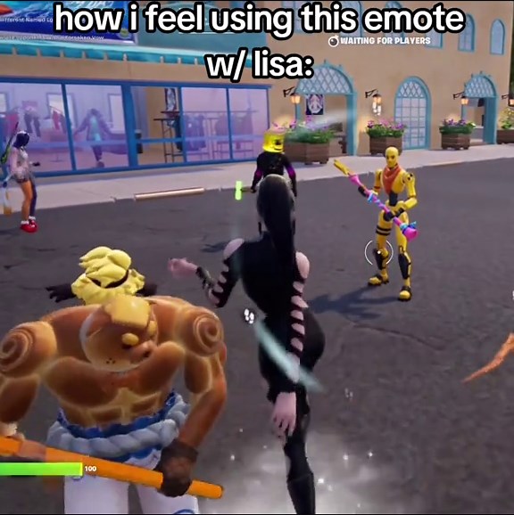 the best feeling is killing someone with lisa and using this emote 🤭 #fortnite #lisa #fortniteclips #viral #game @Fortnite Official