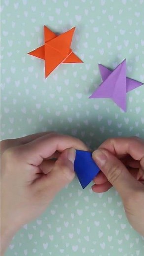 ✨ Origami Star 🌟 FULL TUTORIAL: https://youtu.be/ksGgq04XLTE | #origamistar