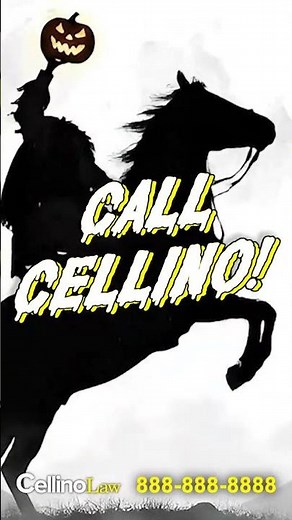 No Tricks, All Treats. Call Cellino | Cellino Law Injury Attorneys