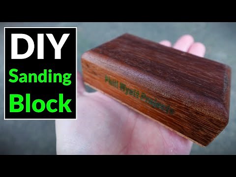 How to Make a Simple Sanding Block