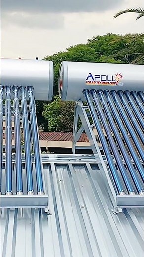 Solar Geyser installation