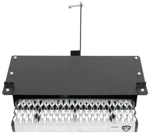 2025 Mercedes-Benz Sprinter 3500 Carr Hide Away Step for Work Trucks - Side Mount - Grated Steel Pla