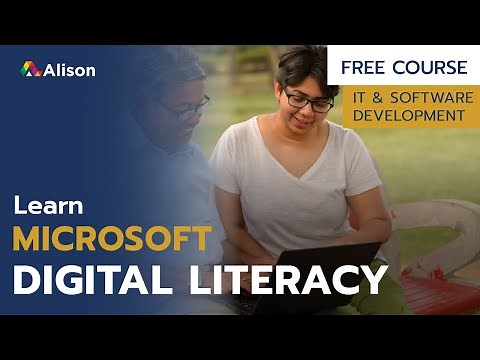 Microsoft Digital Literacy- Alison Free Online Course Preview