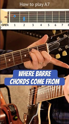 Build an A Bar Chord From an E Chord