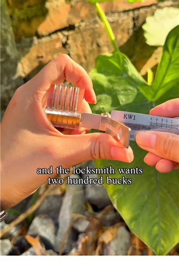 The only key you need is to easily open almost all locks with this convenient device