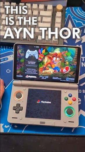 The AYN Thor is the 🐐 #retrogaming #aynthor #emulator