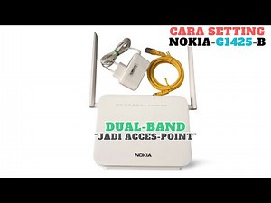 NAJNOWSZE DWUKASAMOWE USTAWIENIE ROUTERA GPON NOKIA SERIA G 1425g-B
