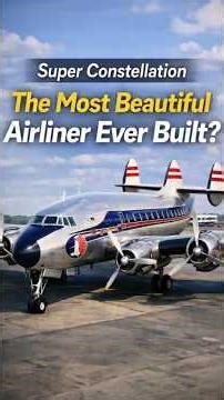 The Super Constellation | The Most Beautiful Airliner Ever Built?