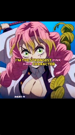 "The most popular pink hair Anime power full froms!"
