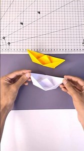Origami paper boat | Very easy