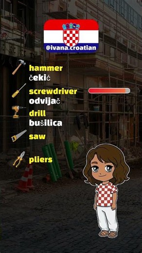 Croatian words for your toolbox