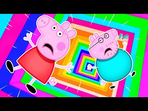 PEPPA CANT STOP FALLING in ROBLOX!