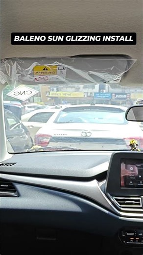 BALENO SUN CONTROL GLIZZING INSTALL.8128147001.#trending #explore #explorepage #trendingshorts #fyp