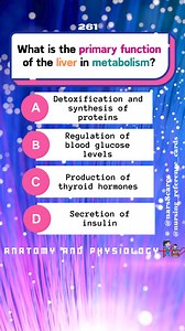3.8K views · 93 reactions | What is the primary function of the liver in metabolism? * * * #nurses #doctors #nursing #medical #nurseexam #NCLEX #nclexreview #nclexrn #registerednurse #medicaldoctor #medicine #studentlife #exam #exampreparation #nclexprep #nursingstudent #medicalstudent #RN #NMC #NGN #PNLE #NLE #USRN #RN #rnlife #nursinglife #fbreels #fypシ゚ @highlight @followers @everyone | Nursing Reference Cards | Facebook