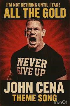 WBA John Cena New Theme Song All The Gold (Im Not Retiring Until I Take All The Gold) Motivational