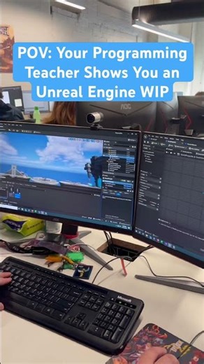 POV: Your Programming Teacher Shows You an Unreal Engine WIP 🤯