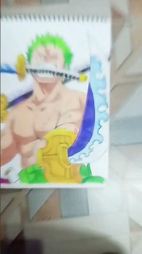 day one of drawing 10 one piece character #onepiecedrawing