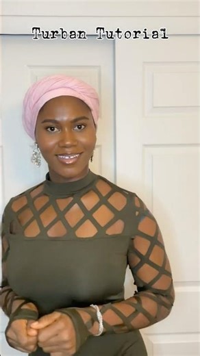 Easy Turban Tutorial for Beginners | Chic Headwrap Style #Shorts