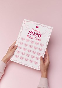 2026 Editable Bingo Card Template for Canva. Instant Download, Customisable Game, Fun NYE Activity, Goal Setting Date Night Idea Fun Cute - Etsy Canada