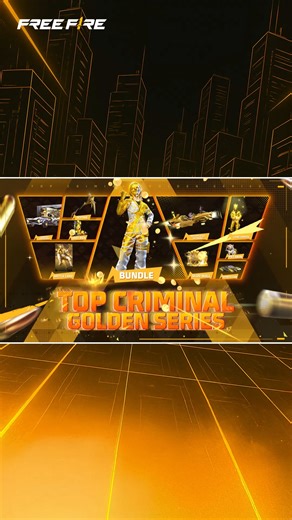 23K views · 371 reactions | Top Criminal Golden Bundle | Free Fire Top Criminal – Golden is here to steal the spotlight. Ready to flex the most iconic drip? #FreeFire #Booyah | Garena Free Fire | Facebook